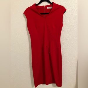 Calvin Klein Gorgeous Red Dress